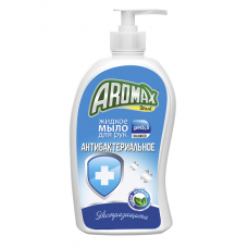 Антибактериальное жидкое мыло "AROMAX"  Объем 500 мл.
