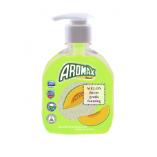 Антибактериальное жидкое мыло "AROMAX" с ароматом дыни Объем 300 мл.