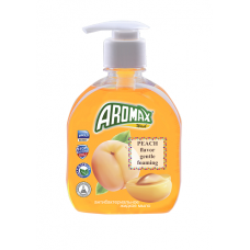 Антибактериальное жидкое мыло "AROMAX" с ароматом персика Объем 300 мл.